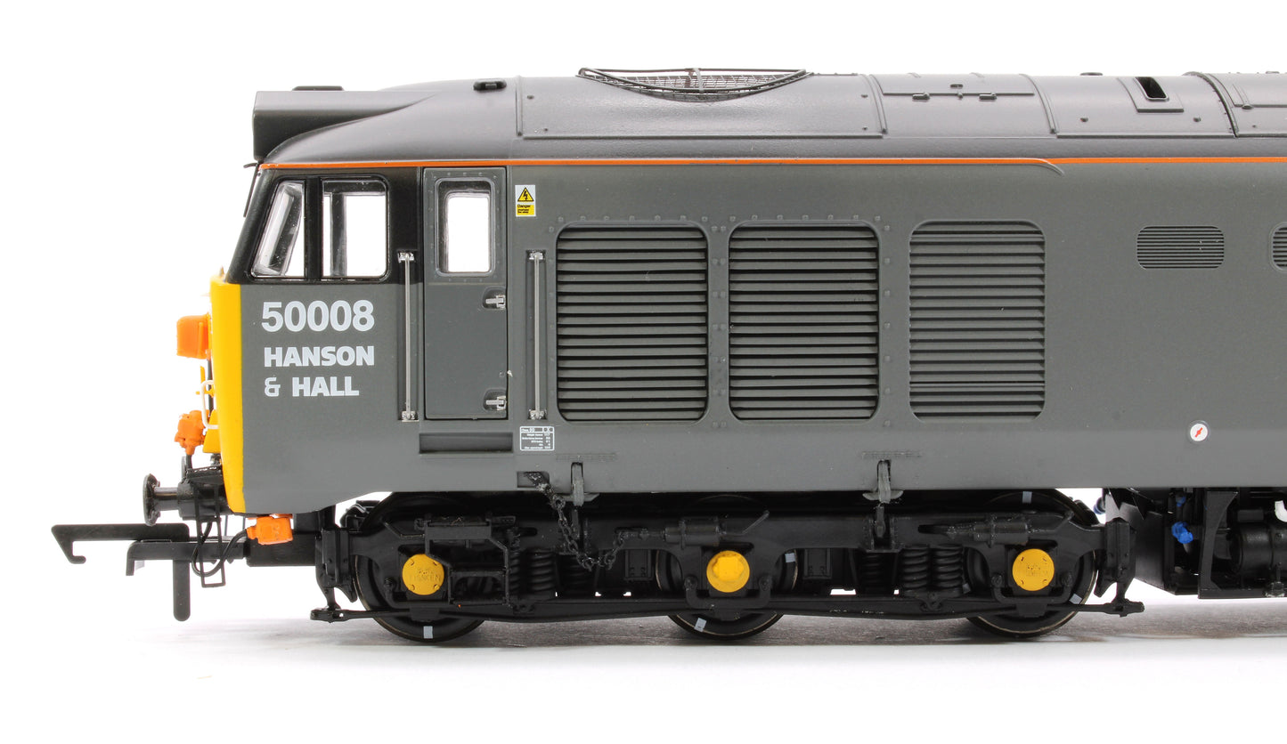 Pre-Owned Class 50008 'Thunderer' Hanson+Hall/Rail Adventure Diesel Locomotive - DCC Sound
