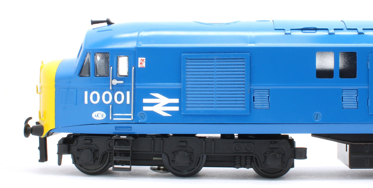 E/39-H BR 10001 BR Corporate Gloss Blue with Full Yellow Ends No.10001 Diesel Locomotive