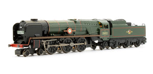 Pre-Owned Merchant Navy Class 'Holland America Line' 35022 BR Green Late Crest Steam Locomotive (DCC Sound Fitted)