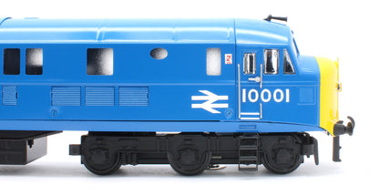 E/39-H BR 10001 BR Corporate Gloss Blue with Full Yellow Ends No.10001 Diesel Locomotive
