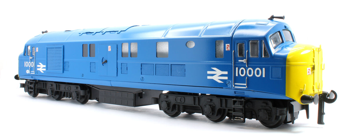 E/39-H BR 10001 BR Corporate Gloss Blue with Full Yellow Ends No.10001 Diesel Locomotive