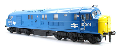 E/39-H BR 10001 BR Corporate Gloss Blue with Full Yellow Ends No.10001 Diesel Locomotive