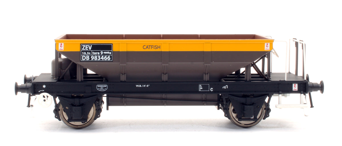 Pre-Owned BR ‘Catfish’ Ballast Hopper Engineers Yellow/Grey DB983466