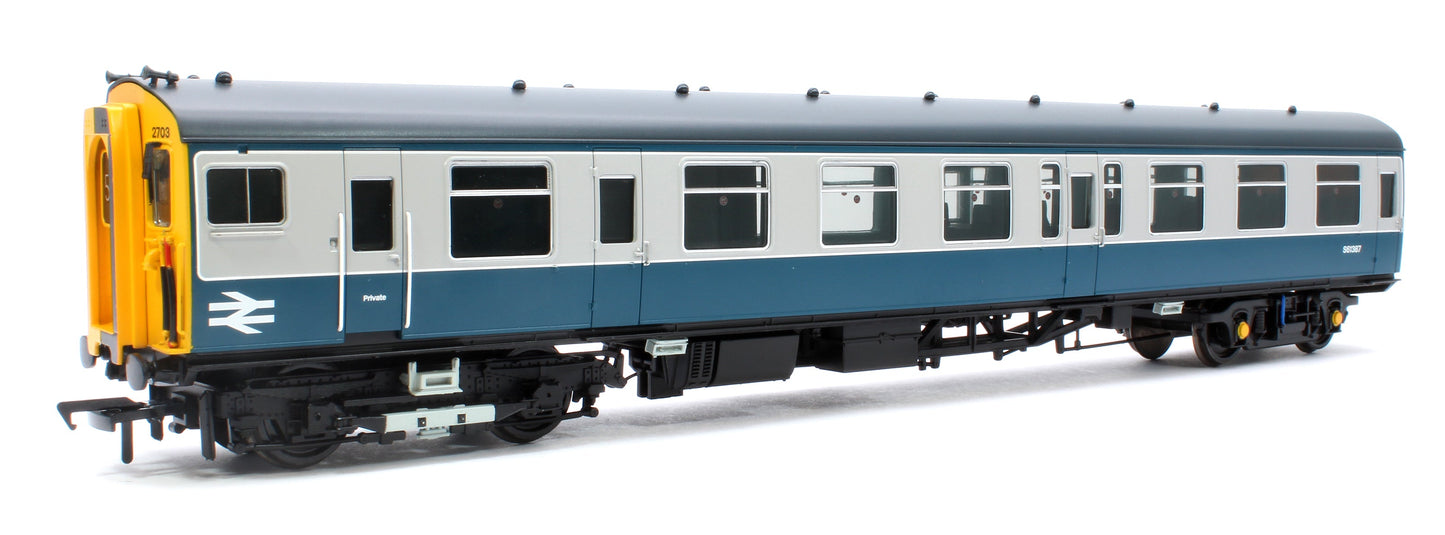 Pre-Owned Class 422/7 4TEP 4 Car EMU (Refurbished) 2703 BR Blue & Grey