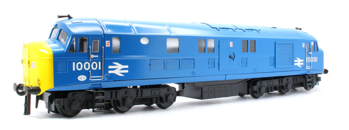 E/39-H BR 10001 BR Corporate Gloss Blue with Full Yellow Ends No.10001 Diesel Locomotive