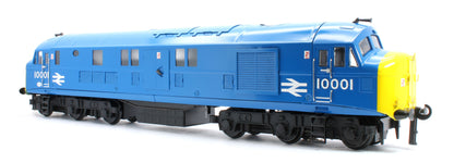 E/39-H BR 10001 BR Corporate Gloss Blue with Full Yellow Ends No.10001 Diesel Locomotive