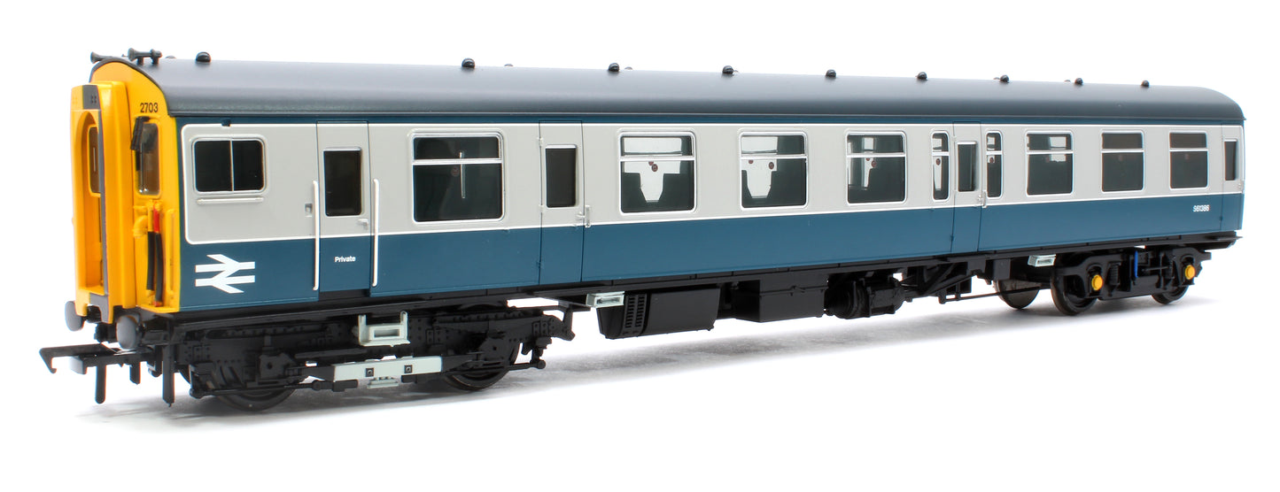 Class 422/7 4TEP 4 Car EMU (Refurbished) 2703 BR Blue & Grey