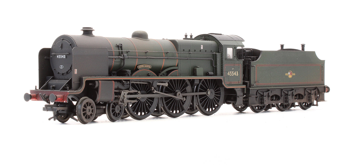Pre-Owned Patriot 45543 'Home Guard' BR Green Late Crest Steam Locomotive - Custom Weathered