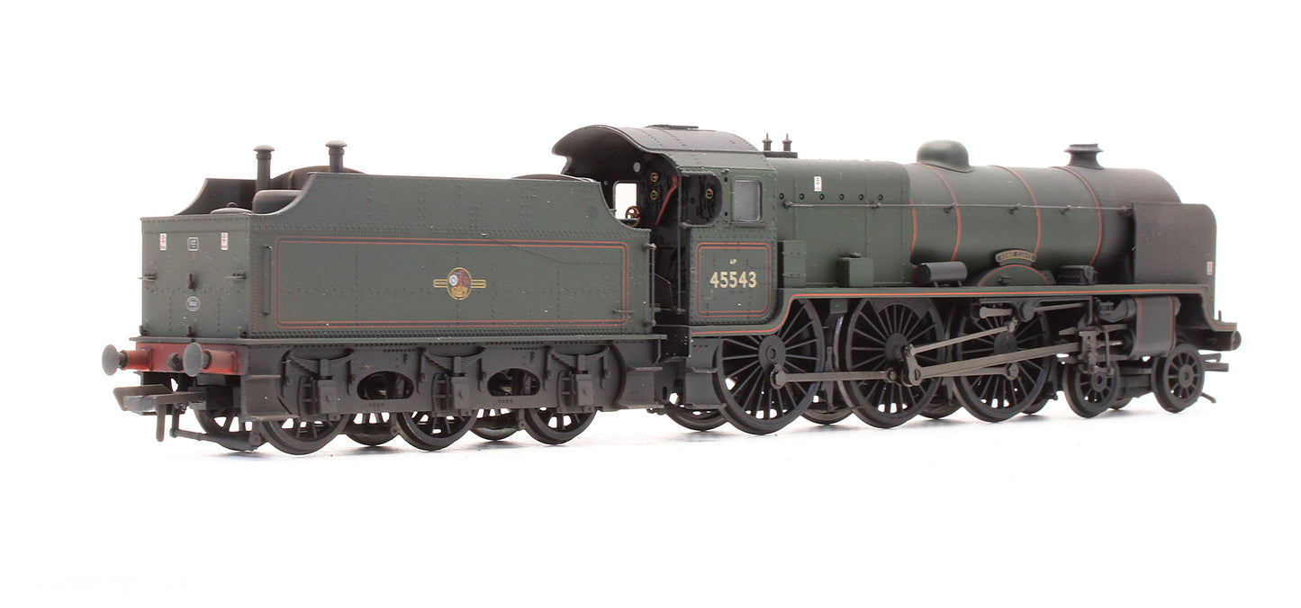 Pre-Owned Patriot 45543 'Home Guard' BR Green Late Crest Steam Locomotive - Custom Weathered