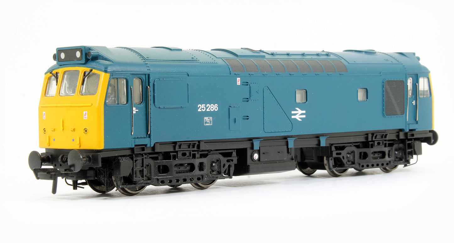 Pre-Owned Class 25/3 25286 BR Blue Domino Headcode Diesel Locomotive - DCC Fitted