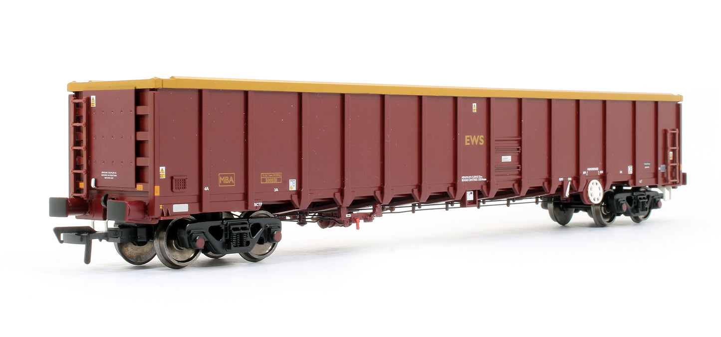 Pre-Owned 38-240 MBA Megabox High Sided Bogie Box Wagon With Buffers EWS
