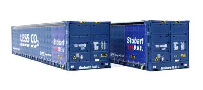 45 Ft Container Curtain Sided Less CO2 450012-5 + 4500