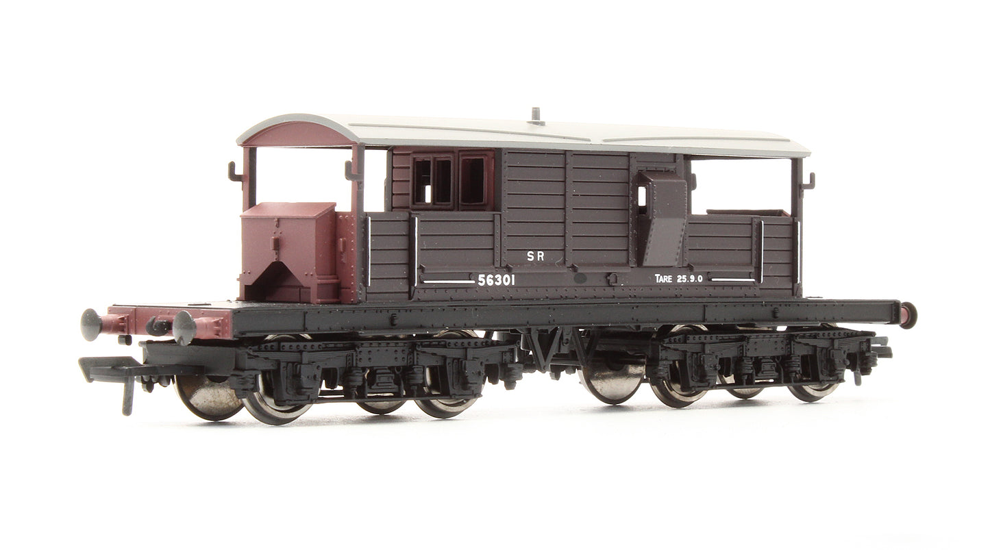 Pre-Owned 25 Ton Queen Mary Brake Van Southern '56301'