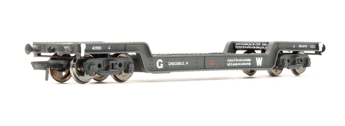 Pre-Owned 33-900D Bogie Well Wagon GWR Dark Grey '41901'