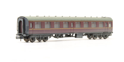 Pre-Owned BR Maroon MK1 SK Second Corridor Coach - 'SC 25861'- Weathered