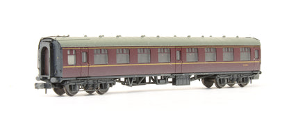 Pre-Owned BR Maroon MK1 SK Second Corridor Coach - 'SC 25861'- Weathered