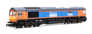 Class 66 731 GBRf Thank You NHS 'Captain Tom Moore' Diesel Locomotive