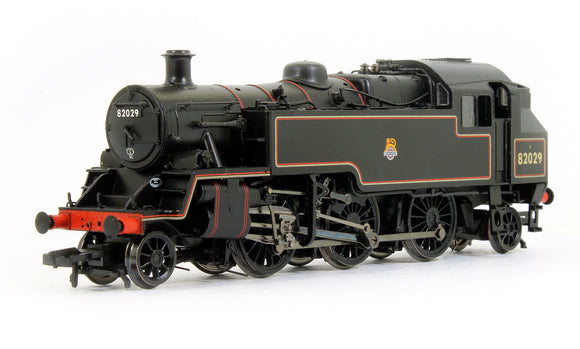Pre-Owned Class 3MT 82029 BR Lined Black Early Emblem Steam Locomotive
