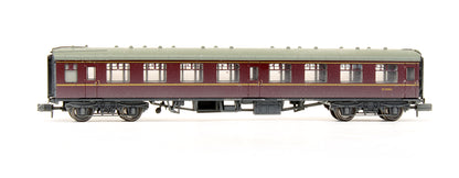 Pre-Owned BR Maroon MK1 SK Second Corridor Coach - 'SC 25861'- Weathered