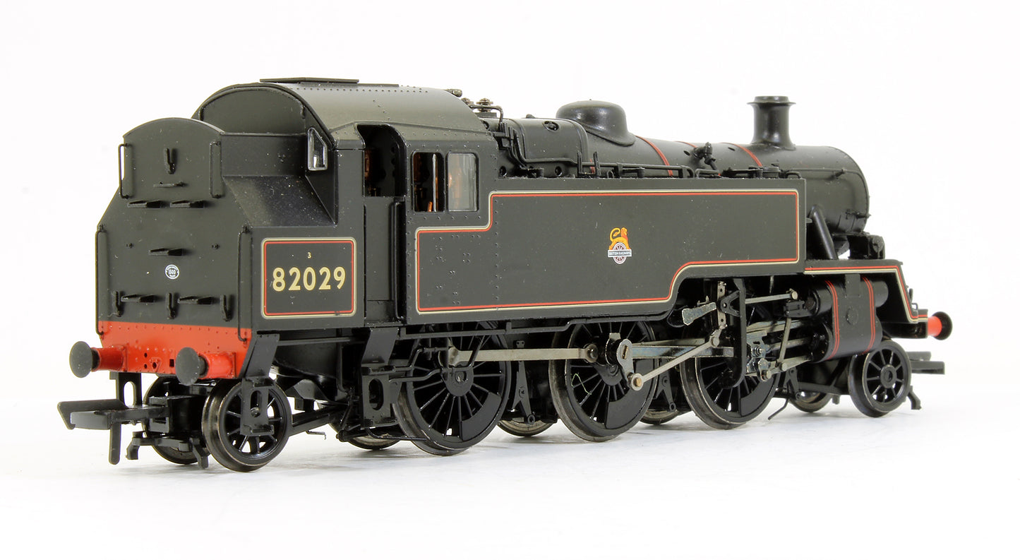 Pre-Owned Class 3MT 82029 BR Lined Black Early Emblem Steam Locomotive