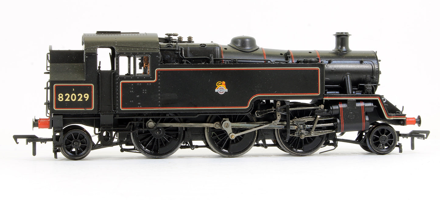 Pre-Owned Class 3MT 82029 BR Lined Black Early Emblem Steam Locomotive