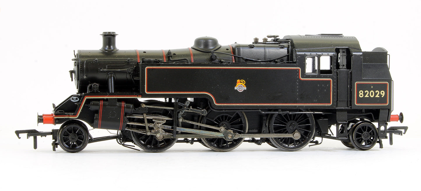 Pre-Owned Class 3MT 82029 BR Lined Black Early Emblem Steam Locomotive