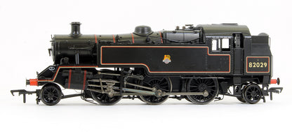 Pre-Owned Class 3MT 82029 BR Lined Black Early Emblem Steam Locomotive