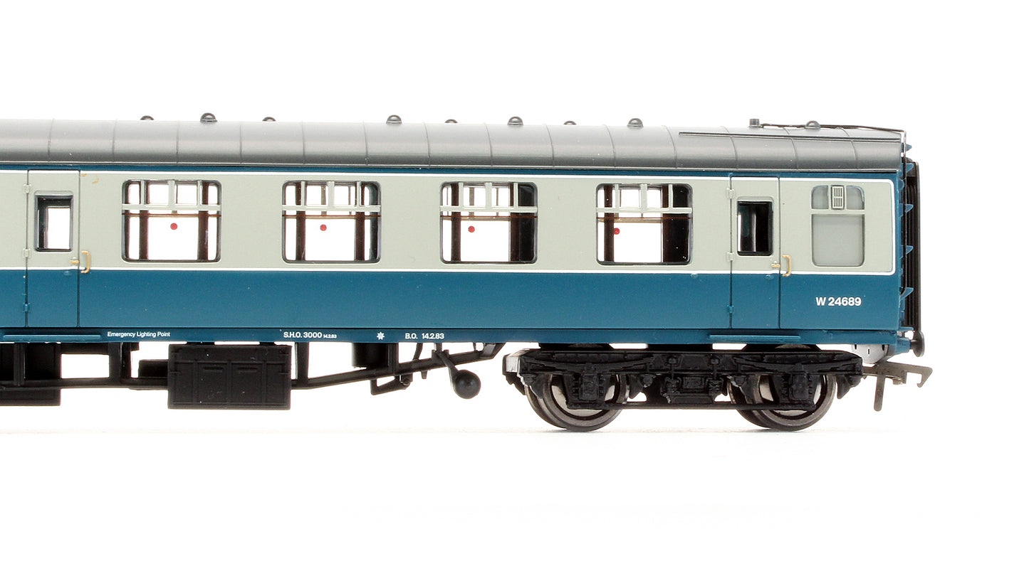 Pre-Owned BR MK1 SK Second Corridor Blue & Grey Coach 'E 24689'