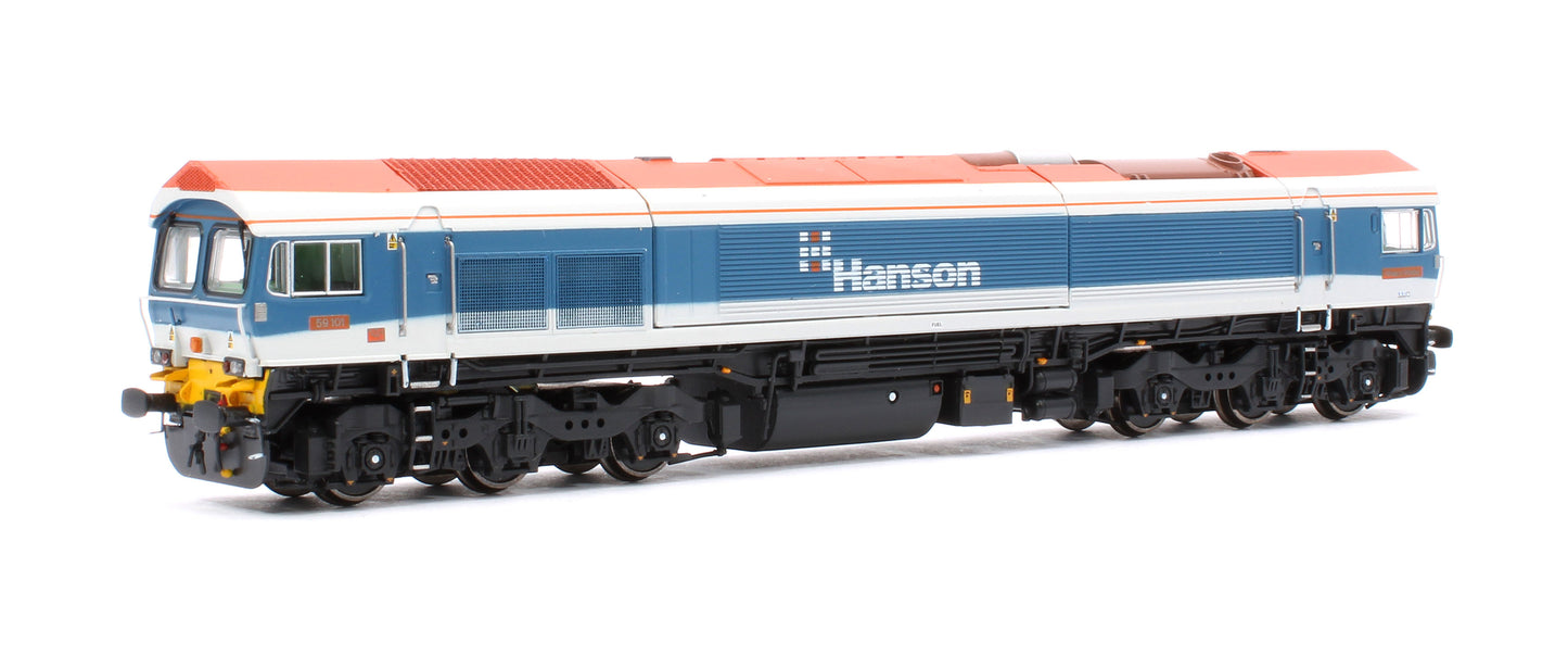 Class 59 59101 Hanson Livery Village of Whatley Diesel Locomotive