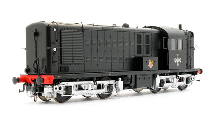 Pre-Owned North British Prototype 10800 BR Early Emblem Black with Silver Bogies Diesel Locomotive