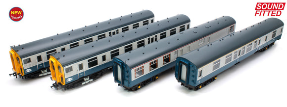 Class 422/7 4TEP 4 Car EMU (Refurbished) 2703 BR Blue & Grey - DCC Sound