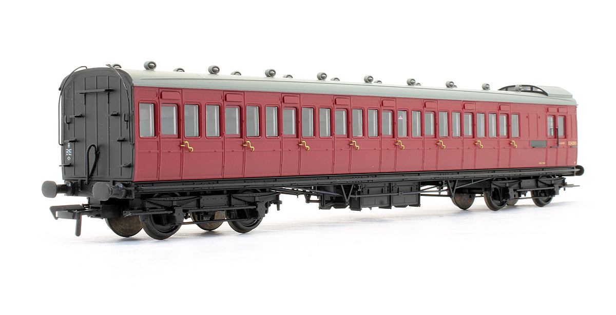 Pre-Owned SE&CR 60' Birdcage Brake Third Coach BR Crimson