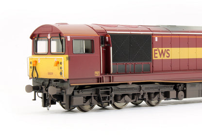 Pre-Owned E84008 Class 58 58039 EWS Livery Diesel Locomotive (Weathered)