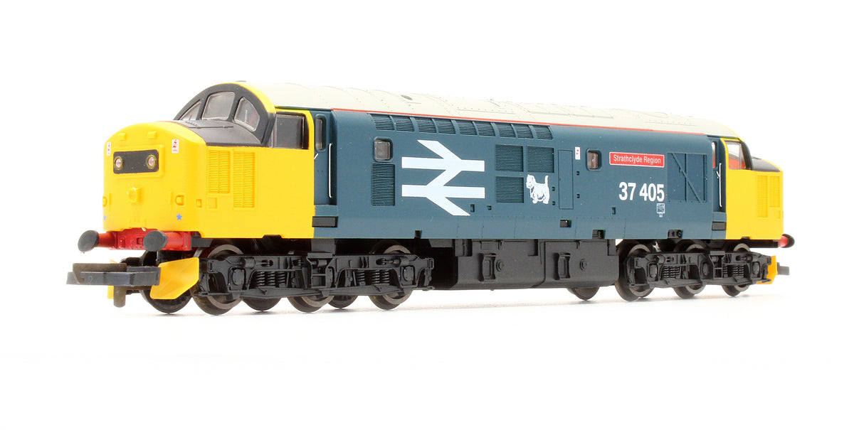 Pre-Owned BR Large Logo Blue Class 37405 'Strathclyde Region' Diesel Locomotive