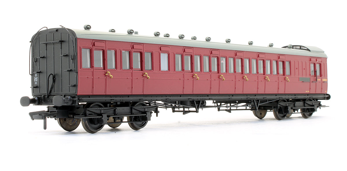 Pre-Owned SE&CR 60' Birdcage Brake Third Lavatory Coach BR Crimson
