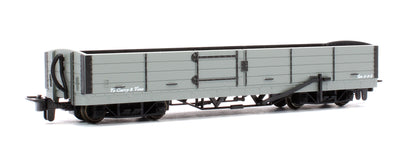 OO-9 Bogie Open Wagon Grey Unnumbered
