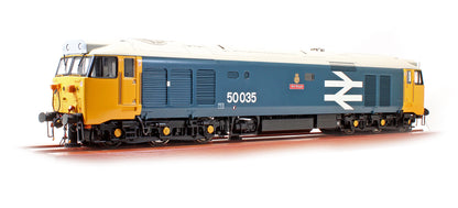 Pre-Owned Class 50035 BR Large Logo Blue 'Ark Royal' Diesel Locomotive - Limited Edition