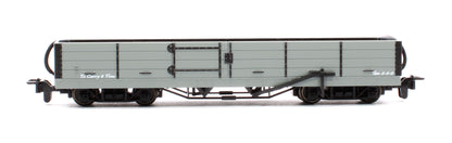 OO-9 Bogie Open Wagon Grey Unnumbered