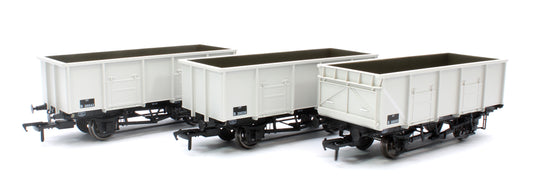 Pre-Owned BR 21T MDO Mineral Wagon BR Grey Pre-TOPS - Pack G