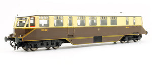 Pre-Owned GWR AEC Diesel Railcar GWR chocolate/cream with monogram (white roof)