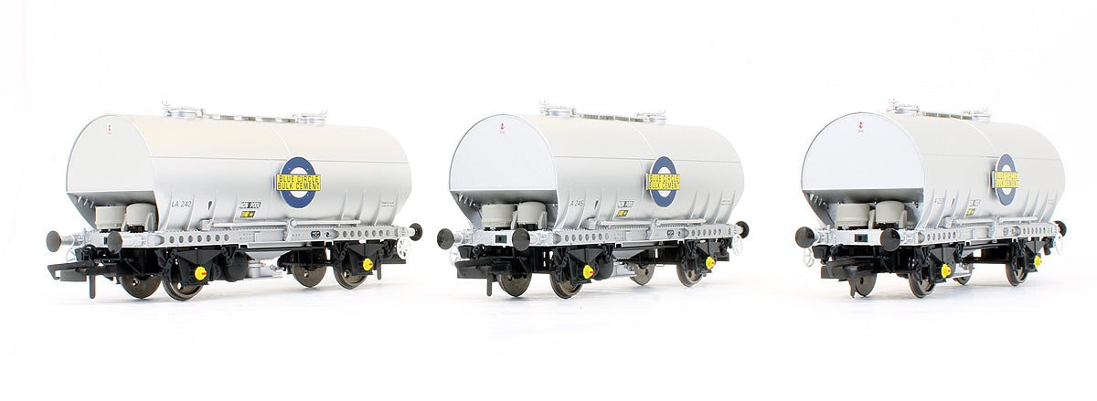 Pre-Owned Set Of 3 APCM Cemflo / PCV Bulk Cement wagon Pre-Tops LA242, LA246, LA251