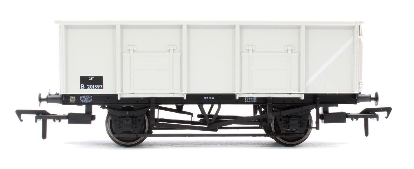 BR 21T MDO Mineral Wagon BR Grey Pre-TOPS - Pack G