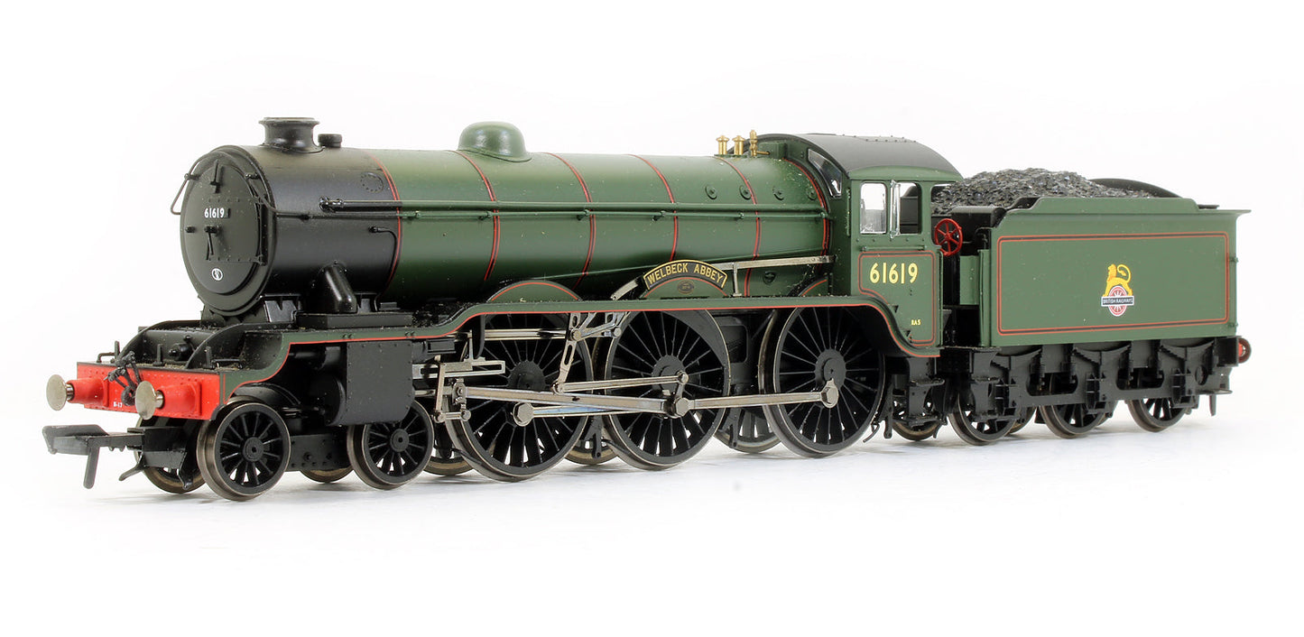 R3448 Pre-Owned BR Green 4-6-0 B17 'Welbeck Abbey' 61619 Steam Locomotive - DCC Fitted