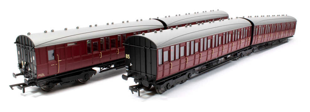 C2000A Quad Art Set No. 90A LNER Teak 4 Coach Pack