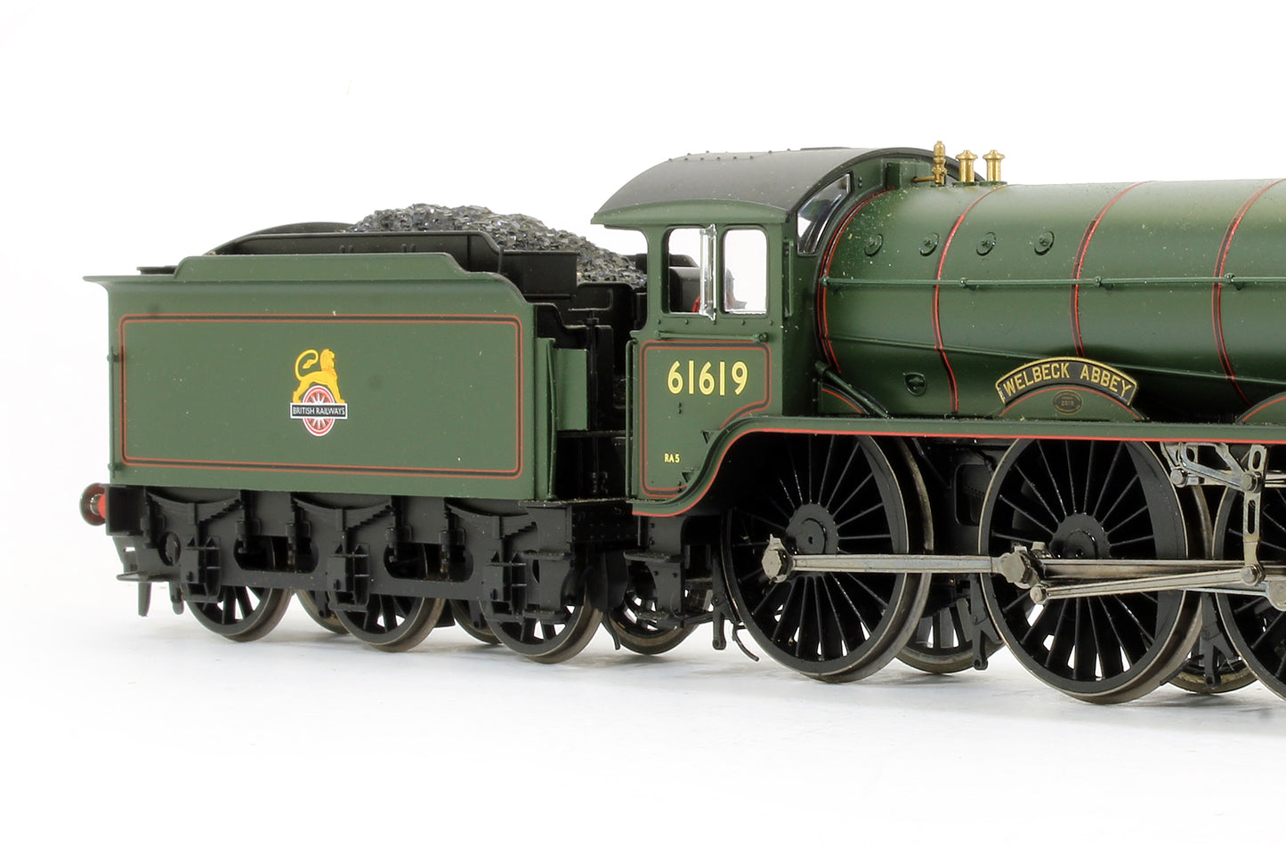 BR Green 4-6-0 B17 'Welbeck Abbey' 61619 Steam Locomotive