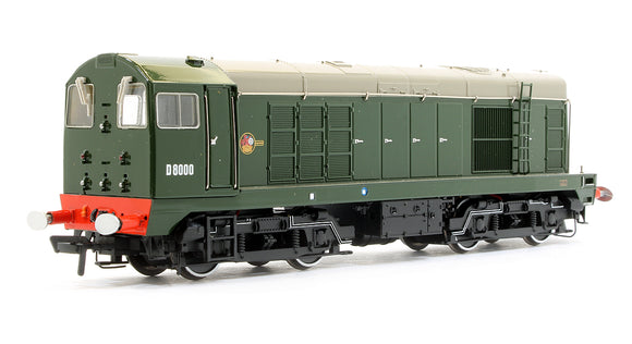 Pre-Owned Class 20 D8000 BR Green With Ladder Diesel Locomotive (Exclusive Edition)