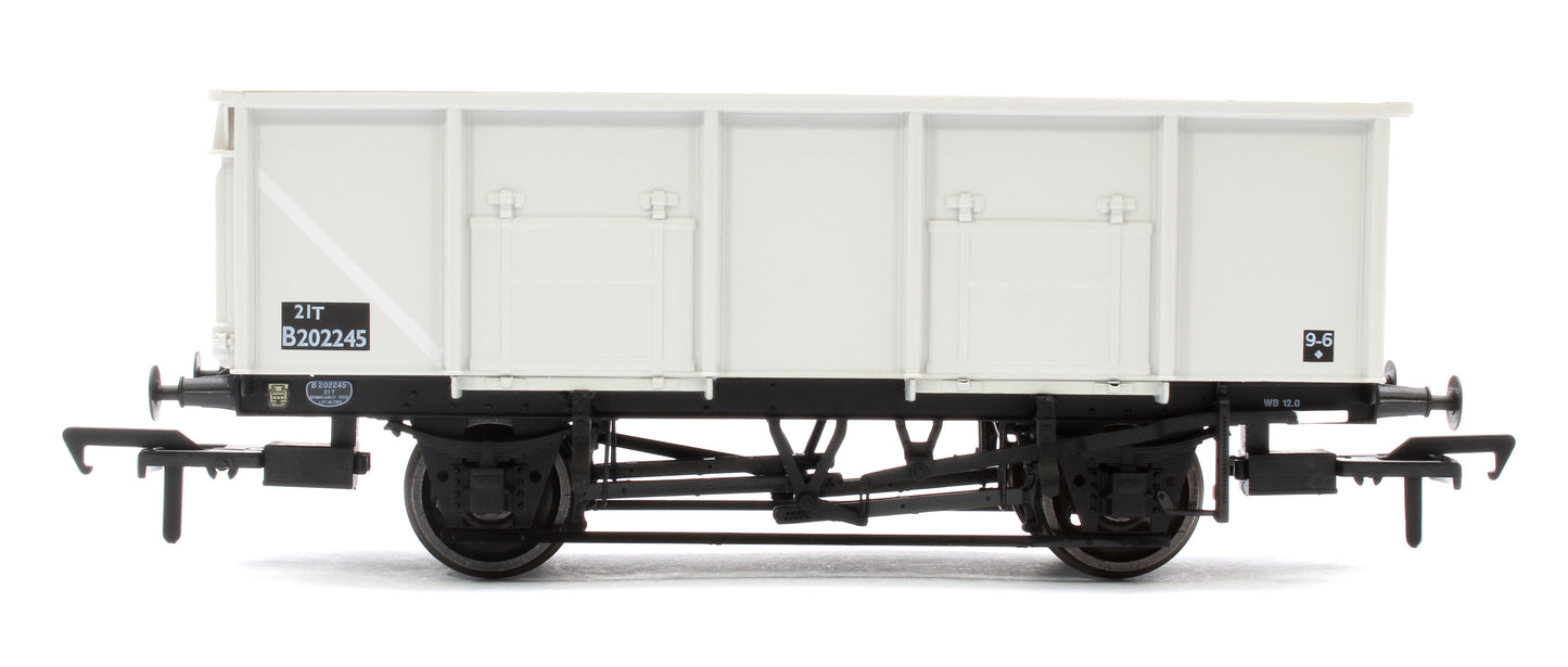 BR 21T MDO Mineral Wagon BR Grey Pre-TOPS - Pack F