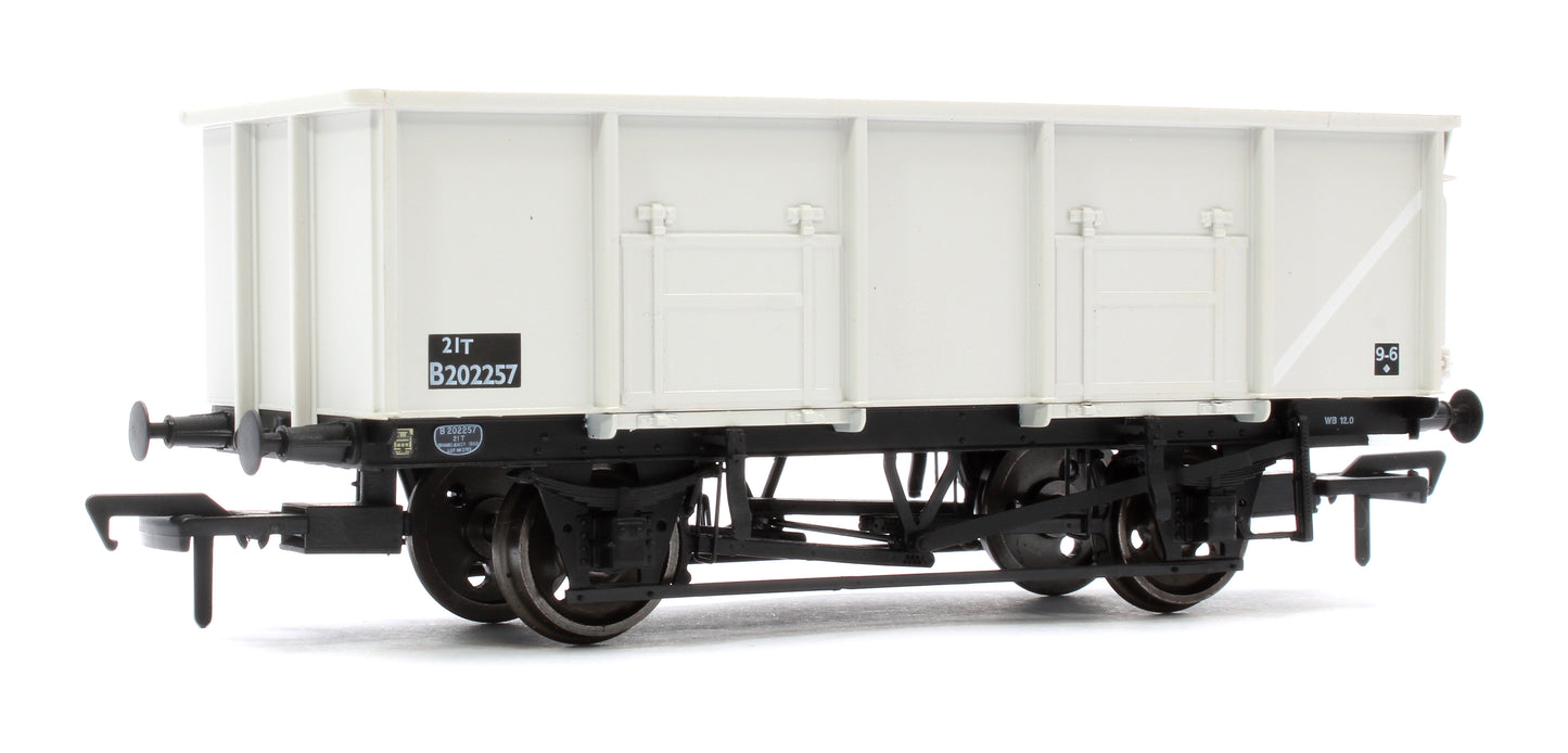 Pre-Owned BR 21T MDO Mineral Wagon BR Grey Pre-TOPS - Pack F