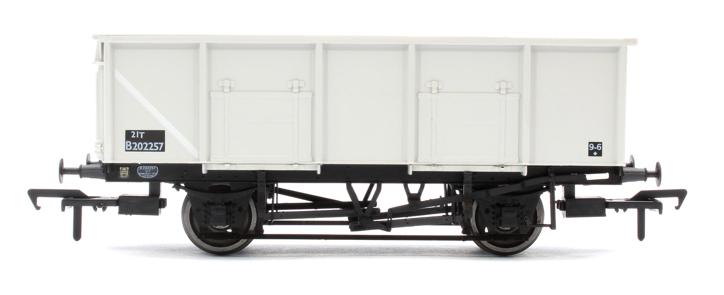 BR 21T MDO Mineral Wagon BR Grey Pre-TOPS - Pack F