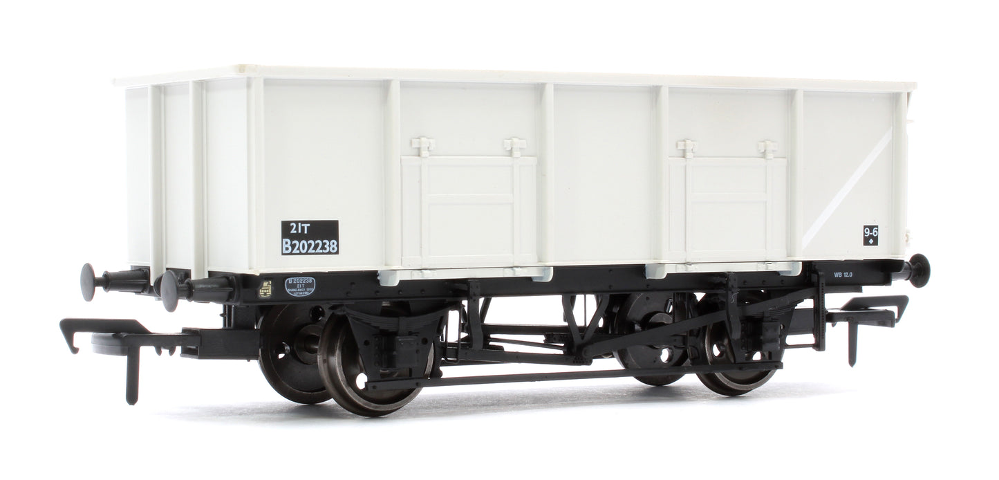 BR 21T MDO Mineral Wagon BR Grey Pre-TOPS - Pack F